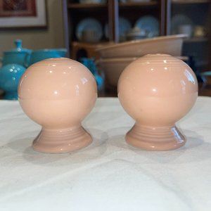 Fiestaware Sale and Pepper Set Apricot NWOB